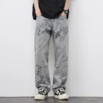 Men's loose straight leg pants